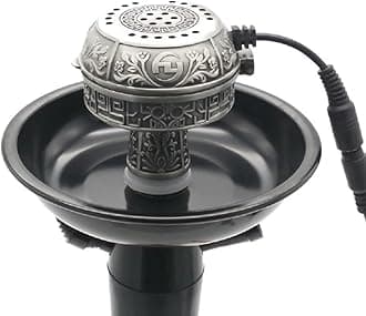Hookah Bowl E-Head Multifunctional Electronic Smoke Pot Ceramic Shisha Charcoal Holder for Sheesha, Assorted