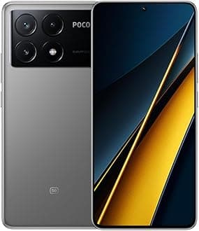 Aode forXiaomi POCO X6 Pro Smartphone 12GB RAM 512GB ROM, Wymiary: 8300-Ultra, 6,67" wy?wietlacz AMOLED, 5000mAh Bateria 67W Turbo Charging, 64MP Potr骿na kamera, szary
