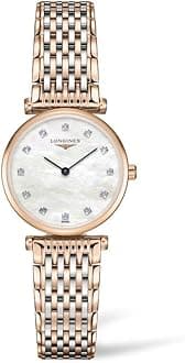 Longines Women's La Grande Classique Collection Mother of Pearl Dial Color Stainless Steel Strap Watch - L42091977