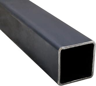 MILD Steel Square Tube Hollow Section Metal Box 20mm Width / 1m (20x20mm)