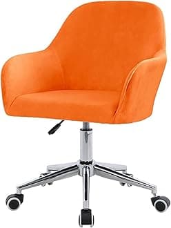 Velvet Office Chair Slipcover with Arms,Cover Chair For Vanity,Modern Office Computer Chair Protector,Stretch Wingback Dining Chair Cover Protector for Home Kitchen Living Room