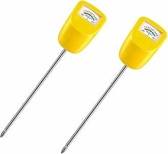 XLUX Plant Soil Tester Meter, Soil Moisture Meter Sensor, Water Monitor for Gardening, Farming, Home, Indoor and Outdoor Plants, Flower, 2 Pack