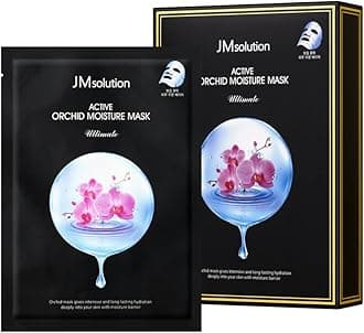 JMsolution Active Orchid Moisture Mask Ultimate – Orchid Extract & Long-Lasting Hydration – 10 Sheets