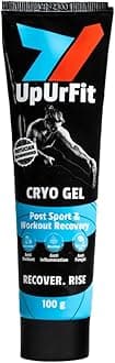 Cryo Gel for Soreness & Pain Relief (100g) - Instant Relief for Muscle Soreness, Swelling & Pain | Menthol Cold Therapy for Tired Back, Shoulders, Arms, Legs & Feet | Fast-Absorbing