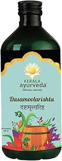 Kerala Ayurveda Dasamoolarishta | Ayurvedic Digestive & Wellness Tonic | Gut cleanse detox | Anti gas and bloating | With 10 Herbal Roots | 450 ml