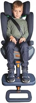 Car Foot Rest for Children and Babies. Footrest is Compatible with Toddler Booster Seats for Easy, Safe Great Travel Accessory (Latest Version)