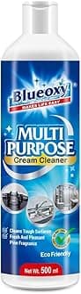 BLUEOXY Multi Purpose Cream Cleaner | Used for Ceramic Tiles Sinks Washrooms Kitchen Hard Surfaces Cleaner | 500 Ml