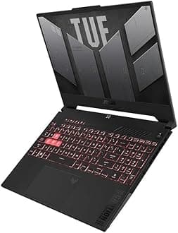TUF Gaming A15 Gaming Laptop, 15.6” FHD 144Hz, 100% sRGB Display, GeForce RTX 4050, AMD Ryzen 7 7435HS, 16GB DDR5, 512GB PCIe SSD, Wi-Fi 6, Windows 11, FA507NUR-AS73