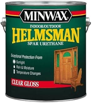 Minwax1 gal 13200 Clear Helmsman Indoor/Outdoor Spar Urethane, Gloss