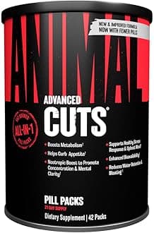 Universal Nutrition Animal Cuts - 42 Pack, Pack of 1,Capsule