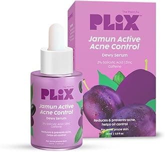 2% Salicylic Acid Jamun Active Acne Control Dewy Serum 30 ml for Active Acne & Dark Spot Reduction with Caffeine for Breakout Control (Pack of 1)