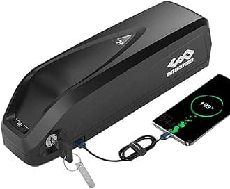 Ebike Battery - 48V Electric Bike Battery for 1000W/750W / 500W Motor Bicycle - Lithium Battery Pack - Ebik e Conversion Kit Battery - Cruiser Battery (48V 13AH UPP)