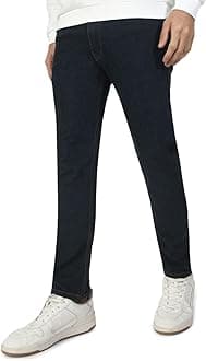 Urbano FashionMen's Slim Fit Washed Jeans Stretchable