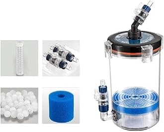Canister Filter Ultra-Quiet External Aquarium Filter with Free Media for Fish Tanks Aquariums Freshwater Marine Water external canister filter for aquarium