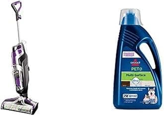 Crosswave Pet Pro All in One Wet Dry Vacuum Cleaner,2306A 2295L Multi-Surface Pet Formula with Febreze Feshness for Crosswave and Spinwave (80 oz)