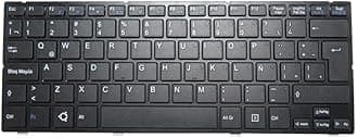 Laptop Keyboard For ECS SF20GM6 SF20GM7 Latin America LA Black With Frame New
