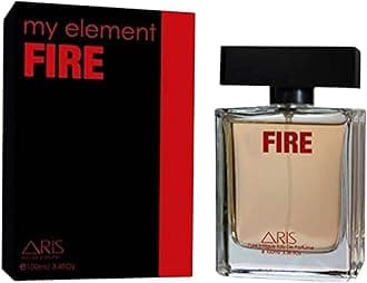 Fire by ARIS Eau de Parfum for Men – Long-Lasting Citrusy Wood Fragrance – 100ml Cologne Spray for Daily or Night Use – Men’s Perfume Comes with Extra 15ml Sample (Random Scent Included)