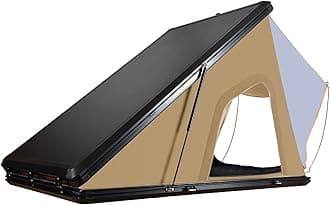 Hard Shell Roof Tent Roof Tent Truck SUV Camping Rooftop Tent with Ladder and Solar Emergency Light, Roof Tent for 3-4 People for Overland SUV, Truck, Vans (Color : Style1)