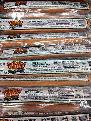 Mild Portuguese Sausage 5 Oz (8 Pack)