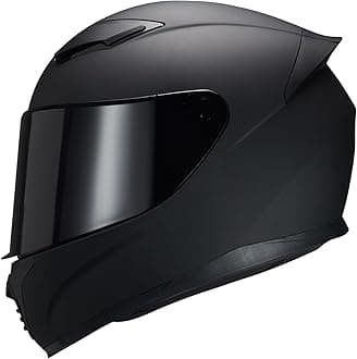 Full Face Helmet Black Motorcycle Motorbike Street Bike Racing Helmets for Adults WS-607 DOT Approved