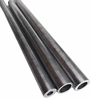 OD 13/14/15mm, Length 25cm/50cm 20# Carbon Steel Precision Seamless Tube - Hollow Round Steel Pipe(OD13xID8mmx25cm)