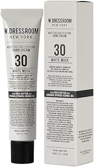 No.30 White Musk Moisturizing Hand Cream for Dry Hands, Non-Greasy Korean Hand Lotion & Hand Care for Women with Hydrating Formula, Travel Size (1.69 fl oz)