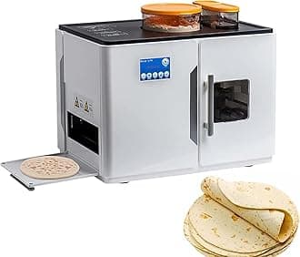 Automatic Roti Makering, Electric Chapati Tortilla Pancake Flatbreads Pita Making Machine, One Key to Make