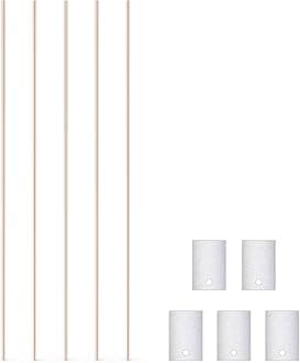 stonylab Nickel Sheet Electrode, 10x15x1 mm, SGS Certified – GDMS Tested, 5 Pack, for Electrochemistry