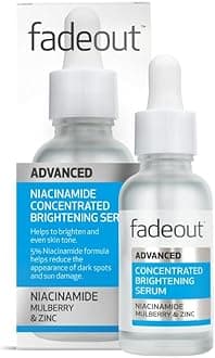 Fade Out Advanced Brightening Concentrated Serum - 5% Niacinamide for Dark Spot Reduction, Even Skin Tone & Hydration - 30ml