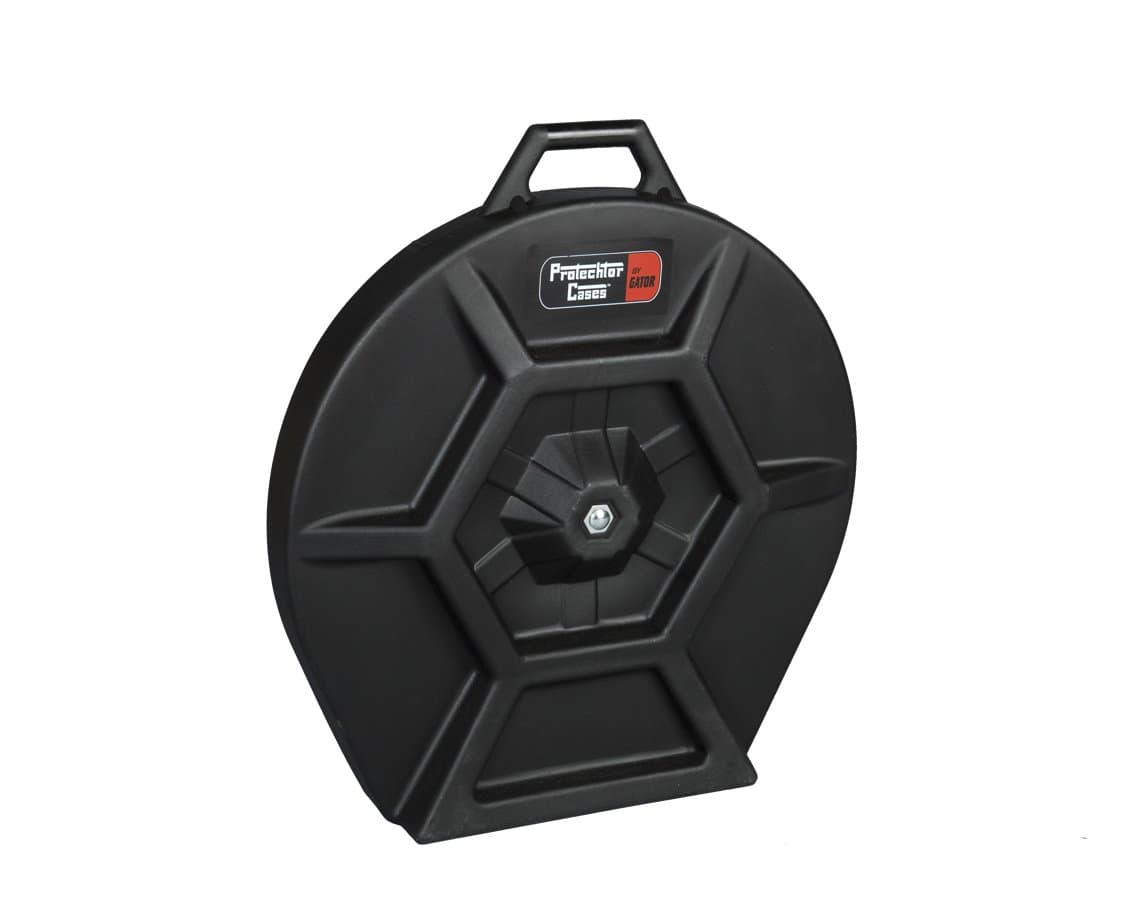Gator Cases Protechtor Elite Air Series Cymbal Case with Pull Handle and Wheels, Fits Up to 22" Cymbals (GP-PE302)