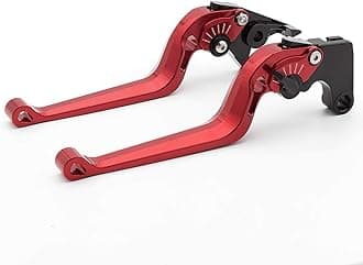 CNC Motorcycle Clutch Brake Levers Compatible with R-oyal E-nfiel-d C-ontinental GT 650, C-ontinental GT 535, 650 Inter-Ceptor, R-oyal E-nfie-ld C5 and B5, 2017 on Euro Long Cobra Shape