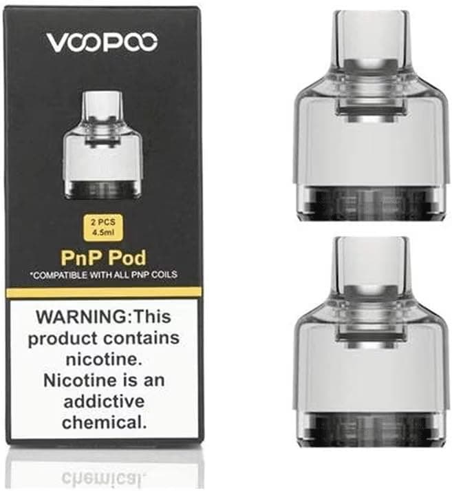 Voopoo PNP Pods XL - 2 Pack [No Coil Inside] for Drag X Drag S and Compatible with Voopoo PNP coils - No Nicotine