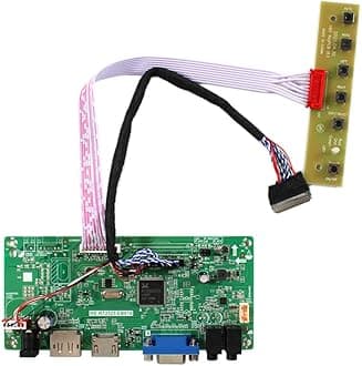 VGA DP LVDs Controller Board for 15.6" 17.3" 1920x1080 40pin B156HW02 LP156WF1 N156HGE-L11 LP173WF1 B173HW01 N173HGE-L21 LCD Screen