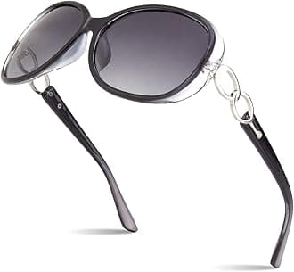 Sunier Sunglasses Womens Polarized Trendy Oversized Sun Glasses Fashion Ladies Shades 100% UV400 Protection S85