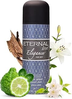 Elegance for Men | Woody Body Spray for Man | Citrus & Floral Scent | Long-Lasting Perfume | Classic, Confident & Powerful | Ideal for Work, Travel & Parties | Gift for Him | 200 ml