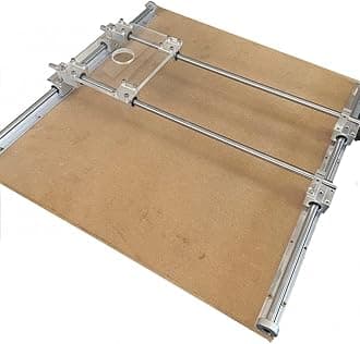 Router Sled - Wood Slab Flattening Mill Router Jig - 12mm Up to 1000x600mm (1000x600mm)