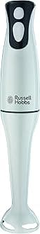 Russell Hobbs Food Collection Electric Hand Blender, 2 Speeds and Pulse Technology, Detachable blending leg for easy cleaning, Stainless steel blades, 200W, 22241