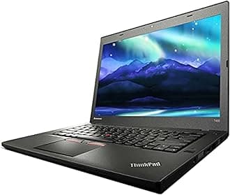 (Upgraded) ThinkPad T450 Laptop | 1366x768 HD | Core i5-5300U - 500GB SSD Hard Drive - 16GB RAM | 2 cores @ 2.9 GHz Win 10 Pro