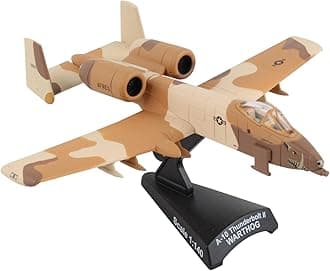 Daron Postage Stamp A-10 Warthog Peanut Scheme USAF Vehicle (1/140 Scale)