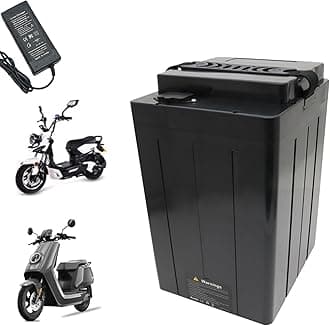 48V 60V 72V Electric Motorcycle Ebike Lithium Battery 20Ah 22Ah 24Ah 28Ah 30Ah 40Ah 18Ah 25Ah Lithium Li-ion Replacement Motorcycle Moped E-Tricycle Battery