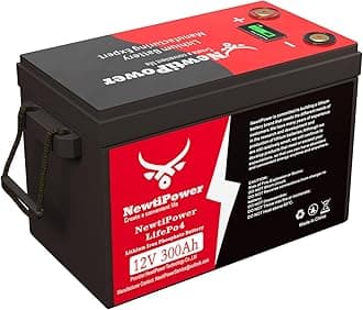 12V 300Ah Small-Volume LiFePO4 Lithium Battery,200A BMS,10000+ Deep Cycle Lithium Iron Phosphate Battery Great for Winter Power Shortage, RV, Marine and Off Grid Applications