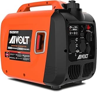 3300W Petrol Inverter Generator 4 Stroke Portable Generator for Camping, Jobsites - Pure Sine Wave, Ultra Quiet-149cc Engine, 4.2L Fuel Tank