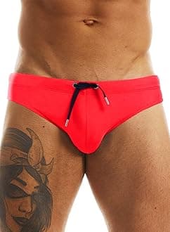 Men's Swimwear Bikini Swimming Briefs Drawstring Swimsuits Board Surf Shorts Trunks