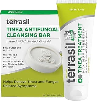 Terrasil Tinea Versicolor Treatment Max, 50g Tube & Soap Bar, 1