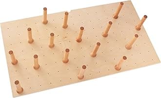 Rev-A-Shelf - 4DPS-3921 - Large Cabinet Drawer Peg System Insert with Wood Pegs