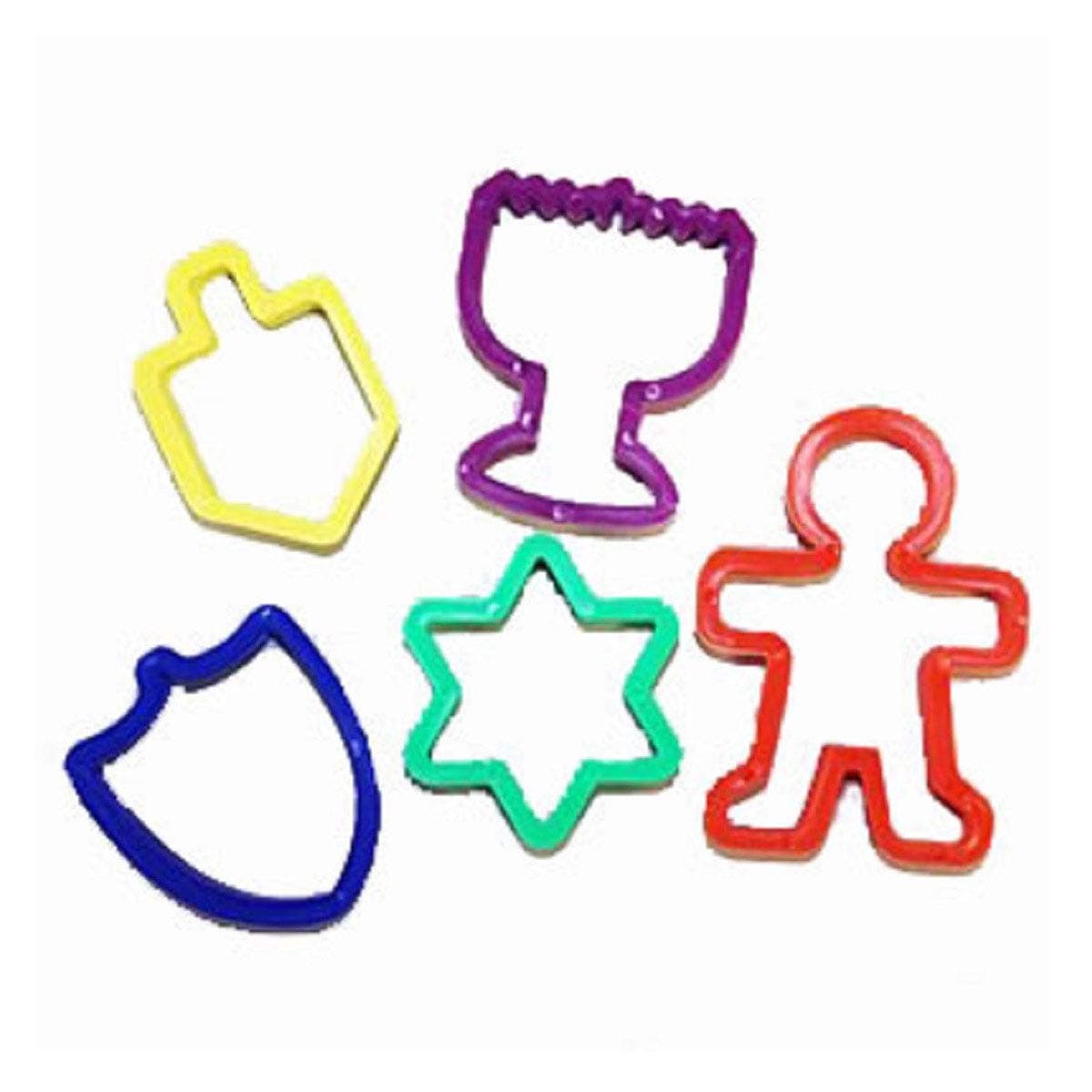 Chanukah Cookie Cutters - 5 Shaped Cutters