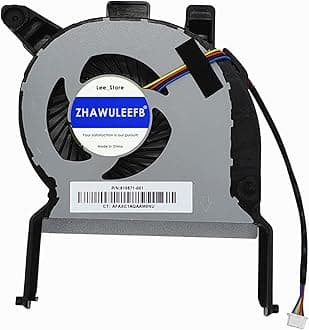 CPU Cooling Fan for HP ProDesk 400/600 G2 / EliteDesk 800 G2, P/N: 810571-001 DFB593512MN0T, DC12V 0.7A 4-Wire, 4-Pin