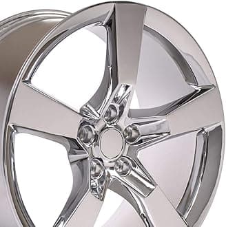OE Wheels CV11 20 Inch Rim Fits Base Camaro 5x120 20x9 Chrome - Hollander 5443 (1)