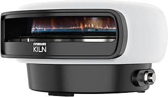 Everdure KILN S Series 1-Burner Gas Pizza Oven - 16” Restaurant Quality Pizza In Under 2 Minutes - Backyard, Portable Pizza Oven for Families, Entertainers & Pizza Enthusiasts, Cooks More Than Pizza