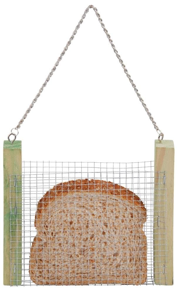 Bread feeder - bird feeder for your old toast